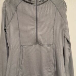 Athleta Heavenly Hail Half Zip Hoodie Small